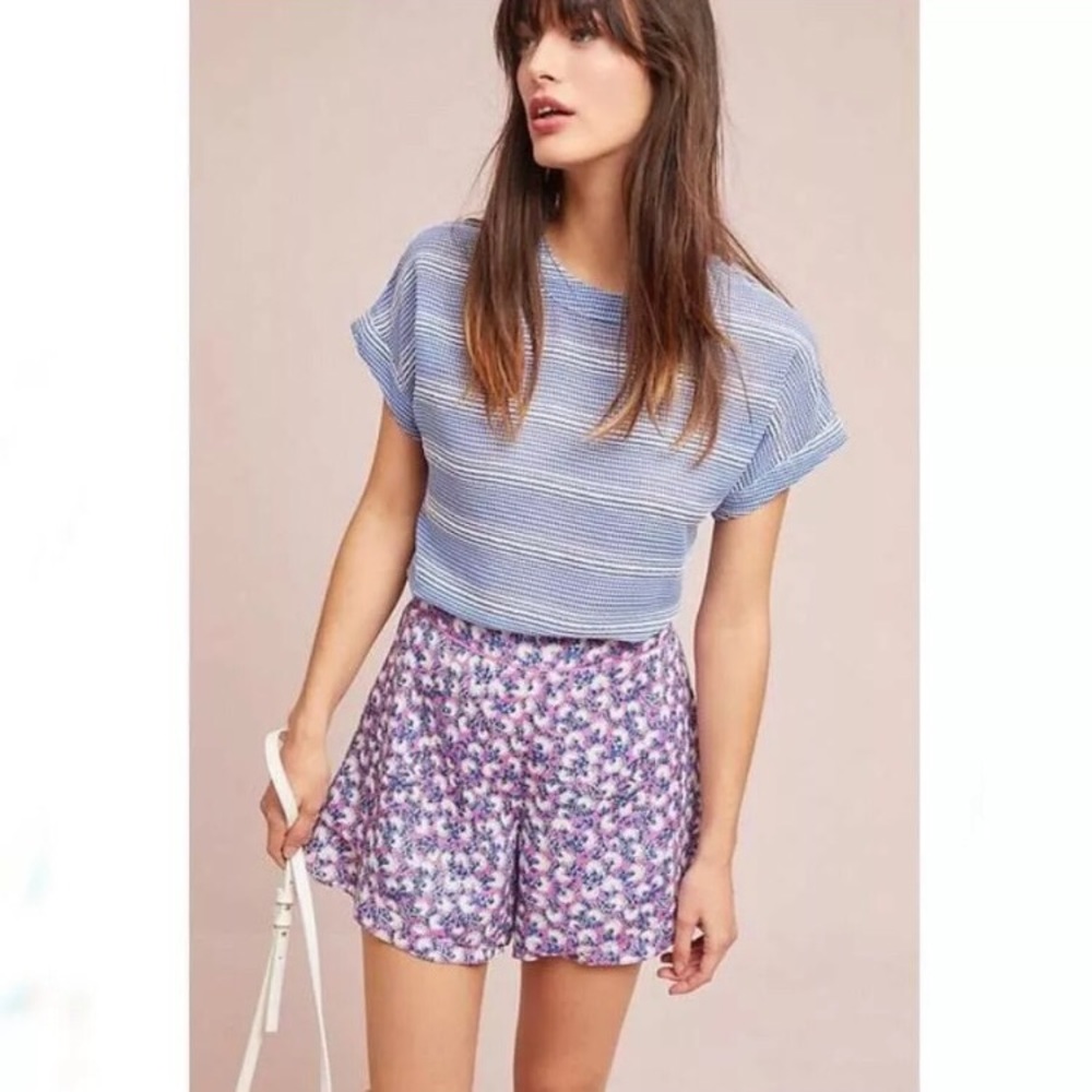 NWT Jane Birkin 🌺🍬Anthropologie Skirt/Short 🐇🍭